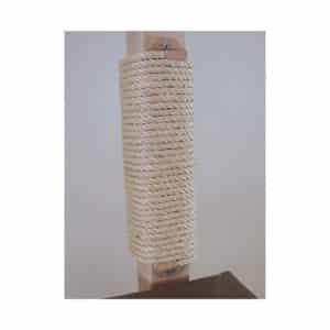partie en sisal bois artisanal