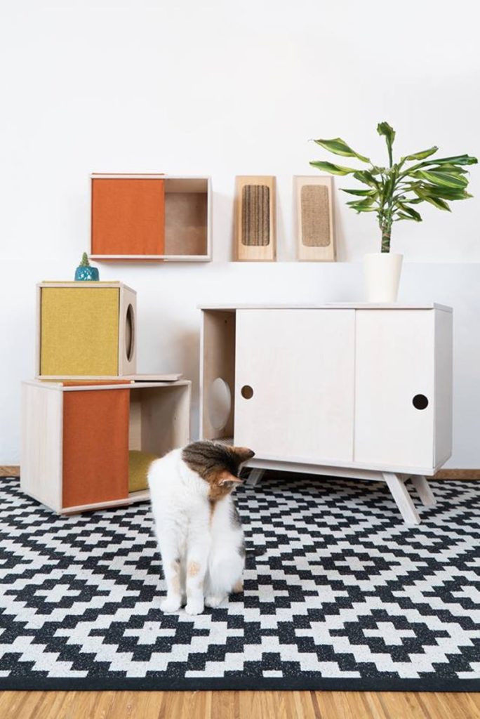 couchage design pour chat