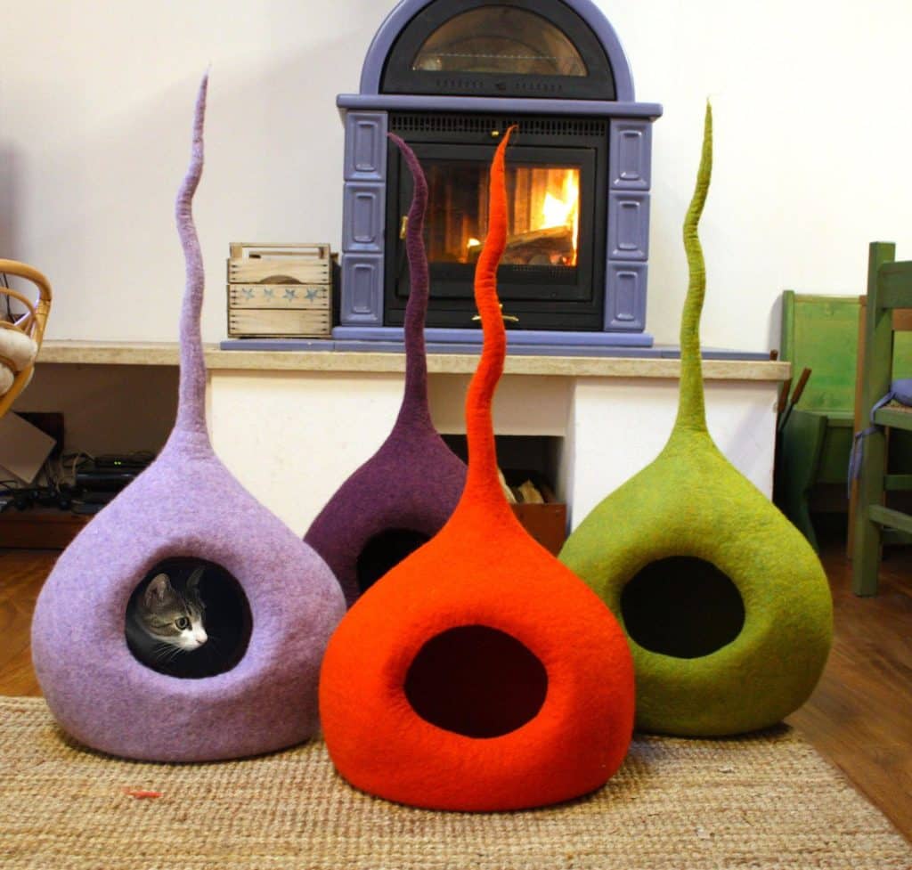 grotte chat longue volute couleur
