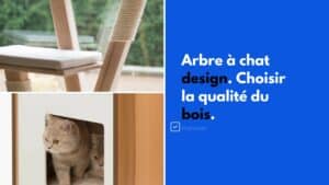 arbre a chat design bois