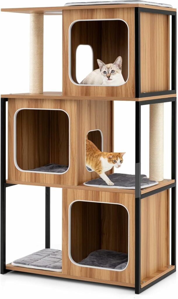 acheter arbre a chat design costway amazon