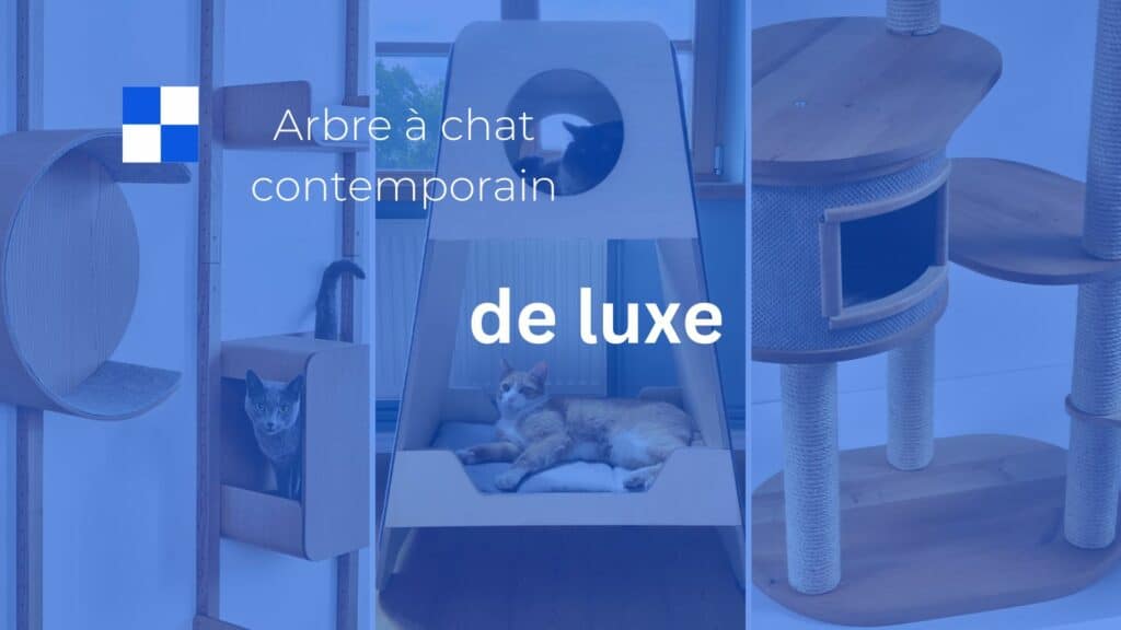 arbre a chat contemporain de luxe