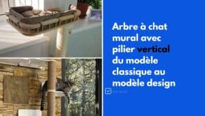 arbre a chat mural vertical