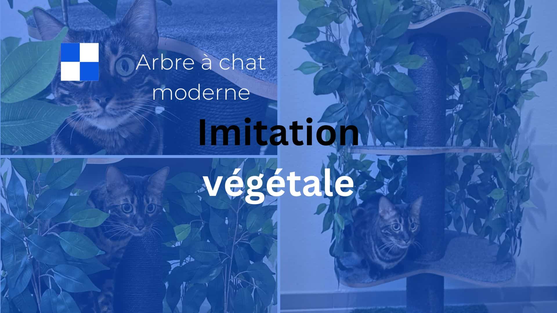 arbre a chat moderne imitation vegetale