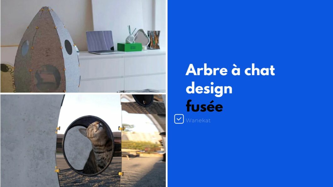 arbre a chat design fusee