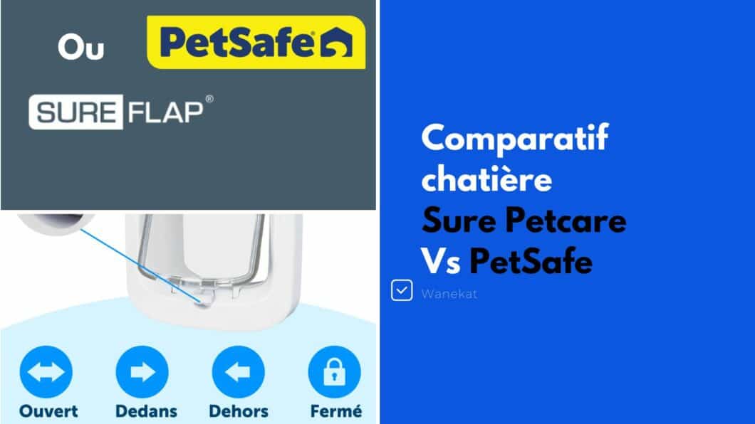 chatiere comparatif surepetcare sureflap petsafe