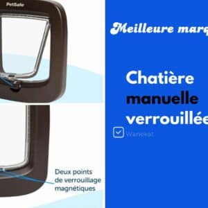 chatiere manuelle verrouillee meilleure marque