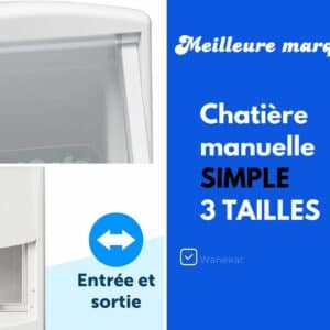 chatiere simple manuelle panneau fermeture meilleure marque