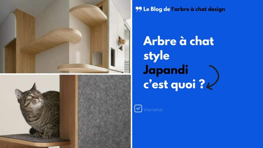 arbre a chat design japandi