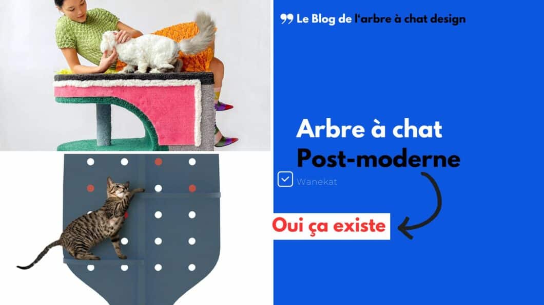 arbre a chat design post moderne
