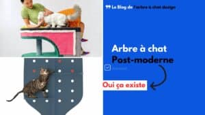 arbre a chat design post moderne