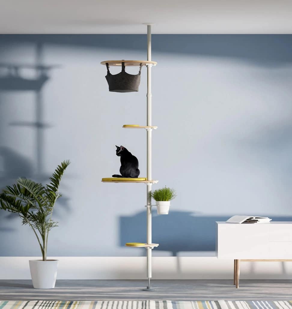 arbre a chat minimaliste modulable