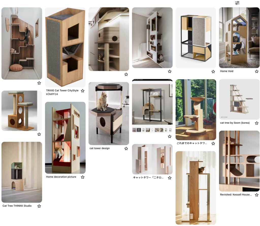 variete arbre a chat design pinterest