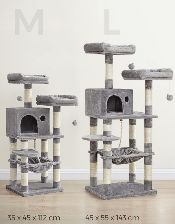 meilleur arbre a chat gamme moyenne taille medium large