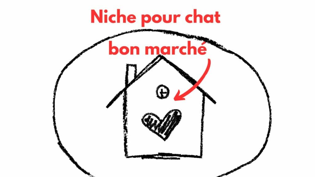 niche chat bon marche rigide