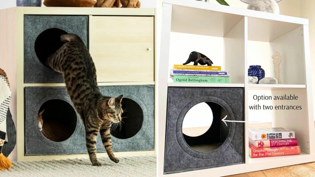meuble ikea rangement module chat