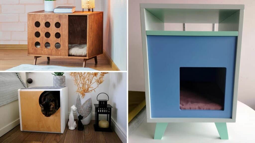mobilier table niche chat