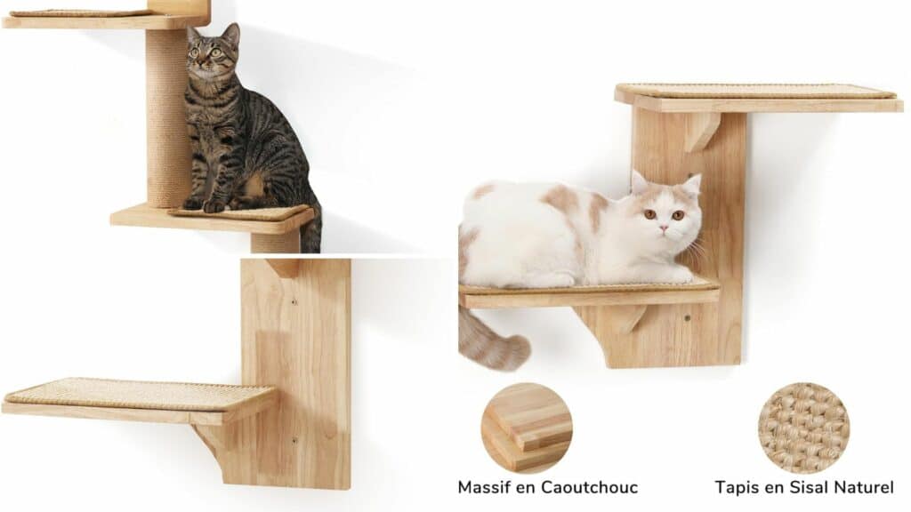 arbre a chat design simple mural