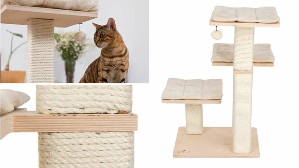 arbre a chat design simple plateformes scandinave