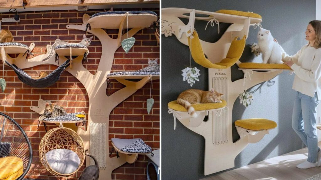 structure murale forme arbre