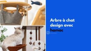 arbre a chat design et hamac