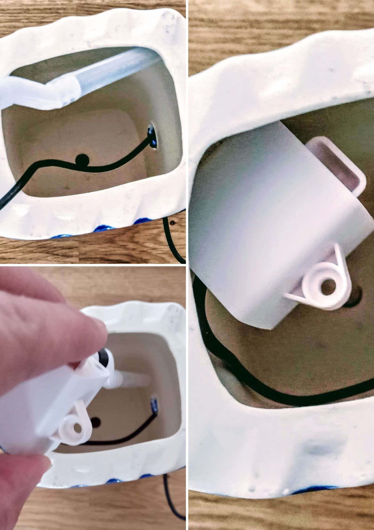 fontaine chat sans filtre installation pompe