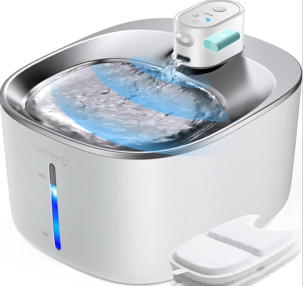 meilleure fontaine a eau pour chat sans fil